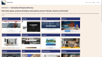 5-4-3-2-1 extends the SiteAtlas approach internationally, creating a visual directory of real estate and property-related websites around the world.